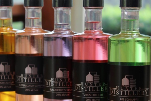 Liqueurs at the Hunter Distillery